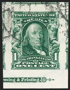 Sale 1202, Lot 2304, 1906-08 Impeforate Issue (Scott 314-315)