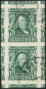 Sale 1202, Lot 2305, 1906-08 Impeforate Issue (Scott 314-315)