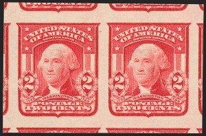 Sale 1202, Lot 2313, 1906-08 2-Cent Shield Imperforate Issue (Scott 320-320A)