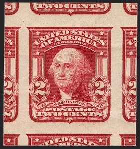 Sale 1202, Lot 2317, 1906-08 2-Cent Shield Imperforate Issue (Scott 320-320A)