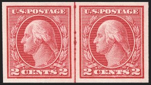 Sale 1202, Lot 2570, 1915 Perf 10 Horizontal Rotary Press Coils, Single-Line Watermark (Scott 450-459)