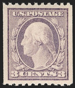 Sale Number 1202, Lot Number 2594, 1916-18 Perf 10 Vertical Rotary Press Coils, Unwatermarked (Scott 486-489) Sale Number 1202, Lot Number 2594, 1916-18 Perf 10 Vertical Rotary Press Coils, Unwatermarked (Scott 486-489)