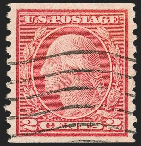 Sale Number 1202, Lot Number 2612, 1916-18 Perf 10 Horizontal Rotary Press Coils, Unwatermarked (Scott 490-497)