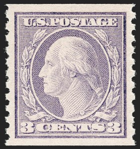 Sale 1202, Lot 2621, 1916-18 Perf 10 Horizontal Rotary Press Coils, Unwatermarked (Scott 490-497)