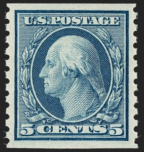 Sale Number 1202, Lot Number 2633, 1916-18 Perf 10 Horizontal Rotary Press Coils, Unwatermarked (Scott 490-497)