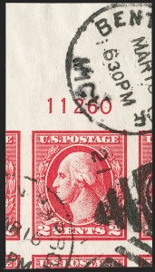 Sale Number 1202, Lot Number 2645, 1918-20 Offset Imperforate Issue (Scott 533-534B) Sale Number 1202, Lot Number 2645, 1918-20 Offset Imperforate Issue (Scott 533-534B)