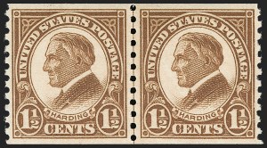 Sale Number 1202, Lot Number 2659, 1923-29 Rotary Press Coils (Scott 597-599A)