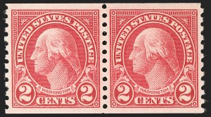 Sale 1202, Lot 2663, 1923-29 Rotary Press Coils (Scott 597-599A)