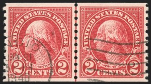 Sale 1202, Lot 2664, 1923-29 Rotary Press Coils (Scott 597-599A)