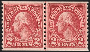 Sale 1202, Lot 2673, 1923-29 Rotary Press Coils (Scott 597-599A)