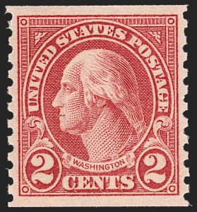 Sale 1202, Lot 2675, 1923-29 Rotary Press Coils (Scott 597-599A)