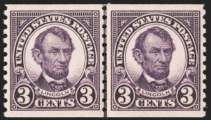 Sale 1202, Lot 2678, 1923-29 Rotary Press Coils (Scott 600-606a)