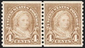 Sale 1202, Lot 2683, 1923-29 Rotary Press Coils (Scott 600-606a)