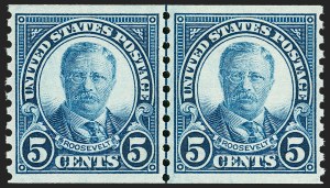 Sale 1202, Lot 2685, 1923-29 Rotary Press Coils (Scott 600-606a)