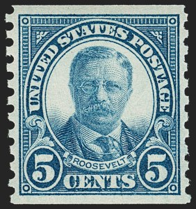 Sale 1202, Lot 2687, 1923-29 Rotary Press Coils (Scott 600-606a)