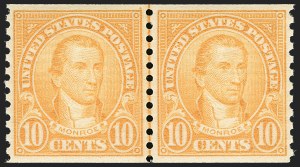 Sale 1202, Lot 2689, 1923-29 Rotary Press Coils (Scott 600-606a)