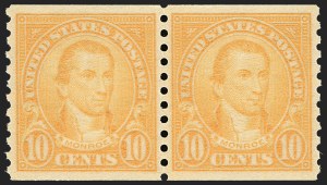 Sale 1202, Lot 2690, 1923-29 Rotary Press Coils (Scott 600-606a)