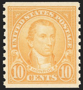 Sale 1202, Lot 2691, 1923-29 Rotary Press Coils (Scott 600-606a)