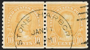 Sale 1202, Lot 2692, 1923-29 Rotary Press Coils (Scott 600-606a)