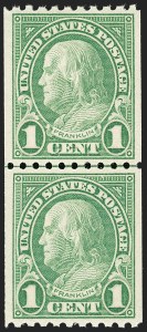 Sale 1202, Lot 2693, 1923-29 Rotary Press Coils (Scott 600-606a)