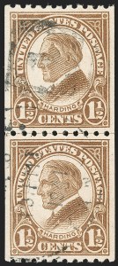 Sale 1202, Lot 2699, 1923-29 Rotary Press Coils (Scott 600-606a)