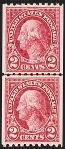 Sale 1202, Lot 2701, 1923-29 Rotary Press Coils (Scott 600-606a)