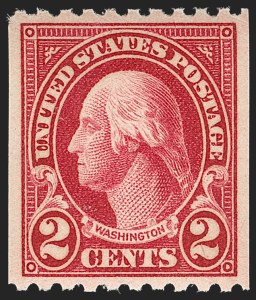 Sale 1202, Lot 2703, 1923-29 Rotary Press Coils (Scott 600-606a)