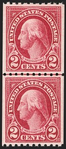 Sale 1202, Lot 2705, 1923-29 Rotary Press Coils (Scott 600-606a)