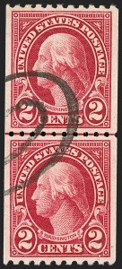 Sale 1202, Lot 2708, 1923-29 Rotary Press Coils (Scott 600-606a)