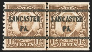 Sale 1202, Lot 2717, 1929-33 Rotary Press Coils (Scott 656/723)