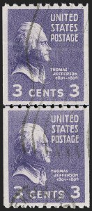 Sale 1202, Lot 2734, 1939 Presidential Issue Coils (Scott 839-851)