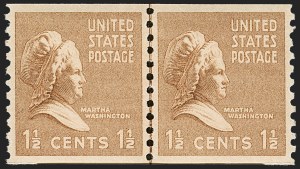Sale Number 1202, Lot Number 2735, 1939 Presidential Issue Coils (Scott 839-851)