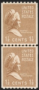 Sale 1202, Lot 2740, 1939 Presidential Issue Coils (Scott 839-851)