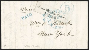 Sale 1205, Lot 2006, Postmasters' Provisonals