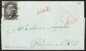 Sale 1205, Lot 2009, Postmasters' Provisonals