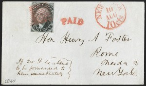 Sale 1205, Lot 2010, Postmasters' Provisonals