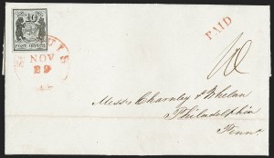 Sale 1205, Lot 2011, Postmasters' Provisonals