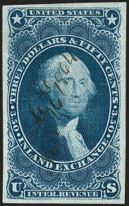 Sale 1205, Lot 2150, Revenues, First thru Third Issue, Proprietary