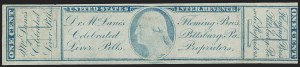 Sale 1205, Lot 2165, Revenues, Private Die Proprietary Stamps