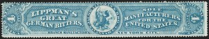 Sale 1205, Lot 2167, Revenues, Private Die Proprietary Stamps