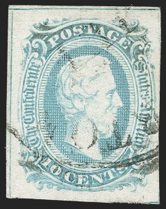 Sale 1206, Lot 1021, Confederate States: General Issues off Cover