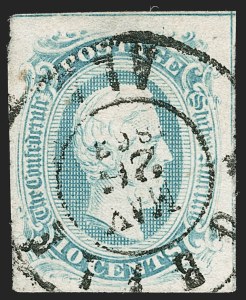 Sale 1206, Lot 1022, Confederate States: General Issues off Cover
