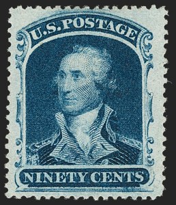 Sale 1206, Lot 103, 1857-60 Issue (Scott 21-39)