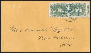 Sale 1206, Lot 1030, Confederate States: General Issues on Cover