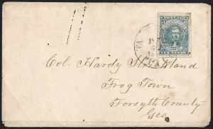 Sale 1206, Lot 1031, Confederate States: General Issues on Cover