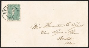 Sale 1206, Lot 1039, Confederate States: General Issues on Cover