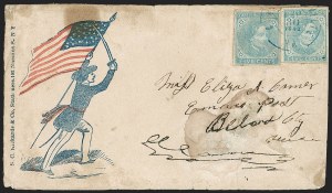 Sale 1206, Lot 1045, Confederate States: General Issues on Cover