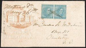 Sale 1206, Lot 1047, Confederate States: General Issues on Cover