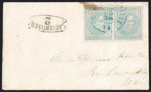 Sale 1206, Lot 1049, Confederate States: General Issues on Cover