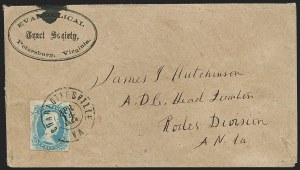 Sale 1206, Lot 1052, Confederate States: General Issues on Cover